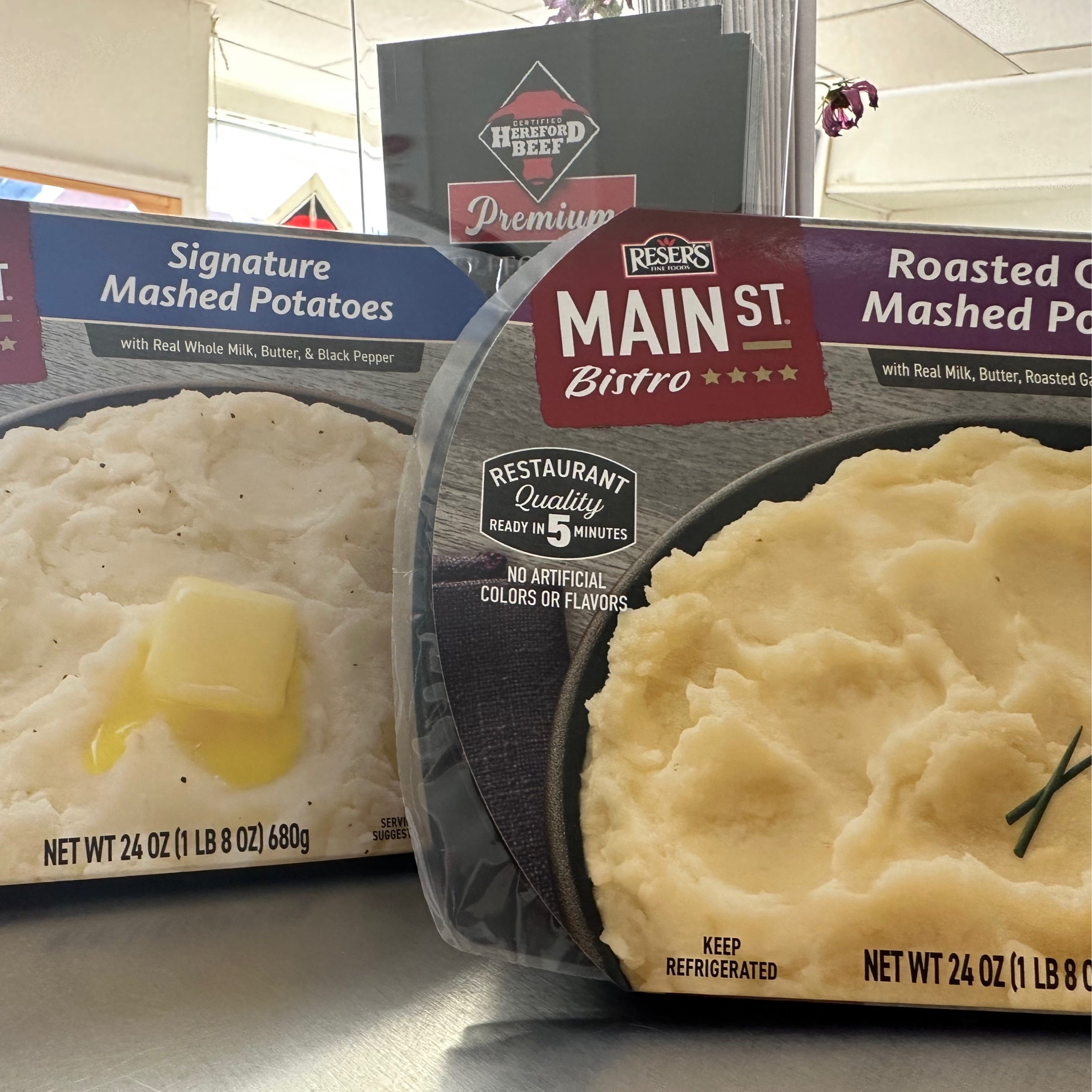 Reeser’s Main Street Bistro sides The Dough Hook 117 N. Main Street